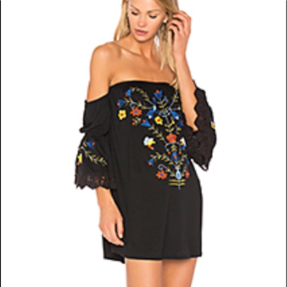 VaVa by Joy Han off the shoulder dress.